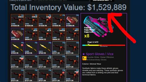 most expensive steam inventory.